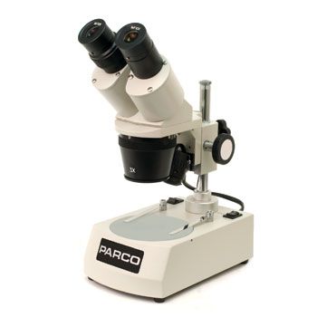 Microscope, stereo, bench & field