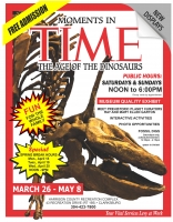 Walking With Dinosaurs at Harrison County, Parks & Recreation, March 19-May8, 2022