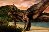 7 Dinosaur Poster & Postcard / Flashcard Set