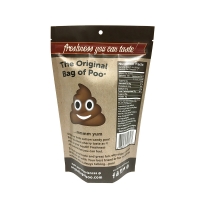 The Originai Bag of Poo! Novelty Black Cherry Cotton Candy Gag Gift!
