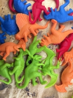 Lot of 25 Miniature Dinosaur Figure Toys