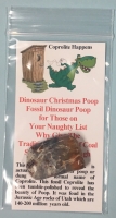 Poop for Christmas, 1 Piece of Dinosaur Coprolite
