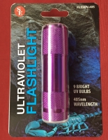9 LED Bulb Ultraviolet (UV) Flashlight (longwave)