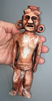 Adena-Hopewell Culture Human Effigy Pipe reproduction